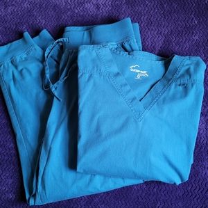 Butter-Soft Stretch Jogger Scrub set size XL